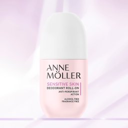 Anne Möller Cuidados Corporais Body Essentials Desodorante de ação antitranspirante. Sem álcool e sem perfume.