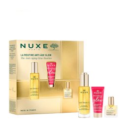 Nuxe Cosméticos mulher The Anti - Aging Glow Routine Set