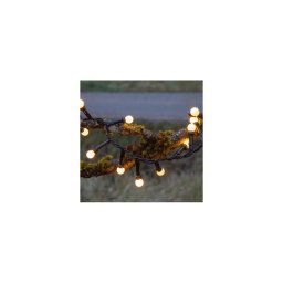 Eglo - Corrente exterior de Natal LED BERRY MINI 300xLED/8 funções 11m IP44 branco quente