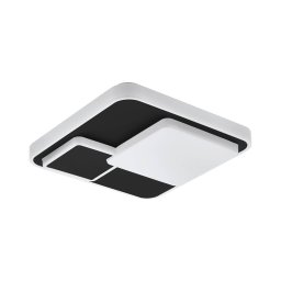 Eglo 75667 - Iluminação de teto LED LEPRESO LED/19,5W/230V preto