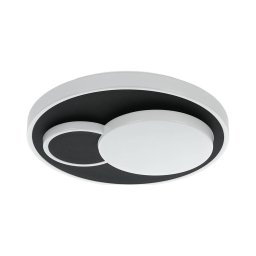 Eglo 75665 - Iluminação de teto LED LEPRESO LED/19,5W/230V pr.38,5cm preto