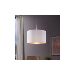 Eglo 78695 - Candeeiro suspenso PASTERI 1xE27/60W/230V branco
