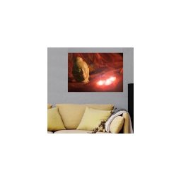 Eglo 75039 - Quadro decorativo LED BUDDHA 3xLED/0,02W/2xAA 30x45 cm