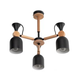 Candelabro pendente MONTE 3xE27/60W/230V