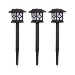 KIT 3x Lâmpada Solar LED/1,2V 600 mAh