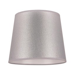 Duolla - Abajur para lâmpada de mesa CLASSIC M E27 Ø 24 cm prata