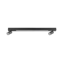 Iluminação de teto LED PARIS LED/24W/230V + 2xGU10/10W preto