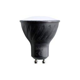 Lâmpada LED GU10/6W/230V 3000K preto