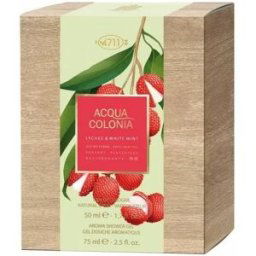 4711 Acqua Colonia Lychee & White Mint EDC 50ml Coffret 2 Peças