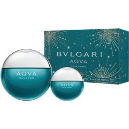 Bvlgari Bulgari Aqva Pour Home EDT 100ml Coffret 2 Peças