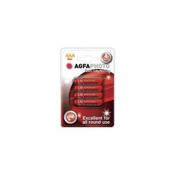 AGFAPHOTO AP-R03-4S - 4 pcs Pilhas de zinco AAA 1,5V