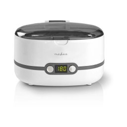 Nedis JECL110WT - Máquina de limpeza ultrasónica 50W/230V 0,6 l