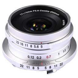 LAOWA 15 mm f/5 Cookie FF Canon RF Prata