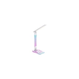 Lâmpada de mesa LED RGB tátil recarregável dimmável 7,5W 2700-5300K branca