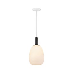 Nordlux - Candeeiro de teto ALTON 1xE27/60W/230V branco/preto/latão