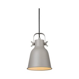 Nordlux - Candeeiro suspenso ADRIAN 1xE27/25W/230V diâmetro 16 cm cinzento