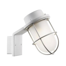 Nordlux - Iluminação de parede exterior MARINA 1xE27/60W/230V IP44 branco