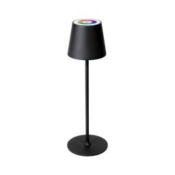 LED RGBW Lâmpada exterior regulável LED/1,5 W/4000 mAh 3000 K IP44 preta