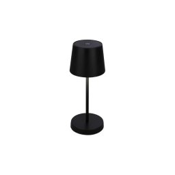 Briloner 7423015 - Lâmpada de mesa LED dimmável LED/2,6W/5V IP44 preta