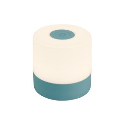 Briloner 7461010 - Lâmpada de mesa LED recarregável dimmável 2W/5V IP44 azul