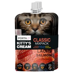 9x90g Porta 21 Kitty's Cream snack para gatos