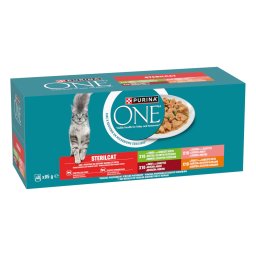 40x85g misto 4 variedades Sterilcat PURINA ONE comida húmida para gatos