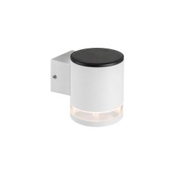 LED Luminária Solar Exterior de Parede LED/1W/3,7V 3000K IP54 1200 mAh branca