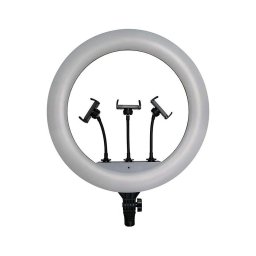 LED Candeeiro com regulação com um suporte para vlogs LED/55W/230V