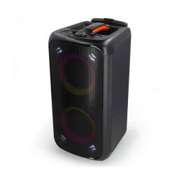 Nedis SPPT2480BK - Speaker LED RGB recarregável 240W/4000mAh c/ DO