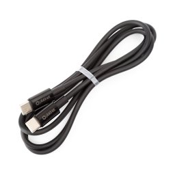 Cabo USB USB-C / USB-C conector 60W 1m preto