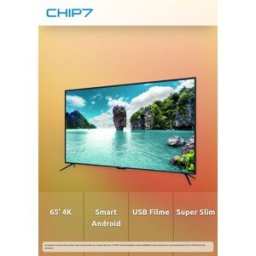 SILVER TV LED 65" 4K SMART ANDROID FRAMELESS