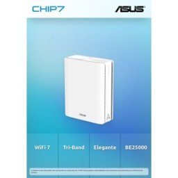 Sistema WiFi ASUS ZenWiFi BQ16 (2pk White: Router+Node), WiFi 7, BE25000, Tri-Band