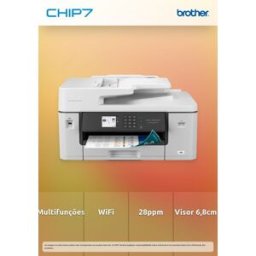 Impressora Multifunções Brother Jacto de Tinta MFC-J6540DWE
