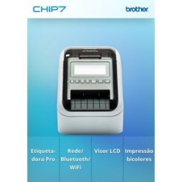 Impressora Etiquetas BROTHER QL-820NWBC