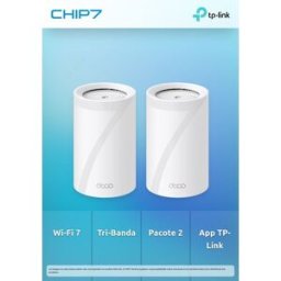 Router TP-Link Deco BE65(2-PACK) Whole Home Mesh Wi-Fi 7 System (Tri-Band)