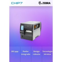 Impressora Zebra ZT411 TT peeler 203 ppp (ZT41142-T4E0000Z)