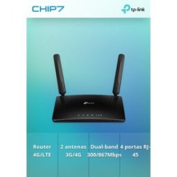 TP-LINK ROUTER AC1350 WIRELESS DUAL BAND 4G LTE