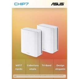 Sistema WiFi ASUS ZenWiFi BT10 (2pk White: Router+Node), WiFi 7, BE18000, Tri-Band