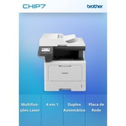 Impressora BROTHER Multifunções LASER MONO MFCL5710DN