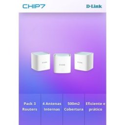 Router D-Link EAGLE PRO AI AX1500 Dual Band Whole Home Mesh - 3 Pack