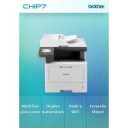 Impressora BROTHER Multifunções LASER MONO MFCL5710DW SUBST L5750DW