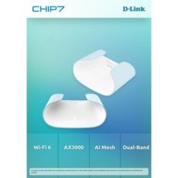 D-LINK AQUILA PRO AI AX300 SMART MESH ROUTER PACK 2