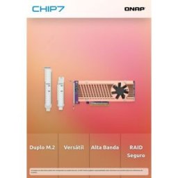 Placa de expansão QNAP Dual M.2 QM2-2P-384A PCIe SSD