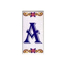 Azulejos de Letras e Números - Qte Min. de Encomenda - 4 unidades