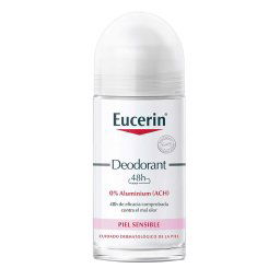 Eucerin Cabo Desodorante Sem Alumínio Pele Sensível 24h Roll-On