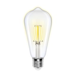 Lâmpada LED com regulação FILAMENT ST64 E27/6W/230V 2700-6500K Wi-Fi - Aigostar