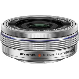 OM SYSTEM 14-42 mm f/3.5-5.6 ED EZ Prata