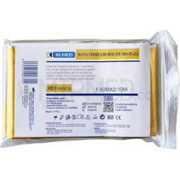 Klmed Manta Térmica de Emergência Ouro-Prata - 1,6x2,1m