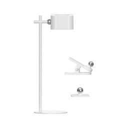 Lâmpada de mesa LED dimmável magnética 4 em 1 LED/3W/5V 3000-6000K 1800 mAh bran