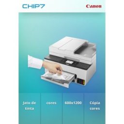 Impressora CANON Multifunções JATO TINTA MAXIFY GX2050